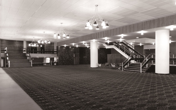 City Hall Low Block foyer in 1960's